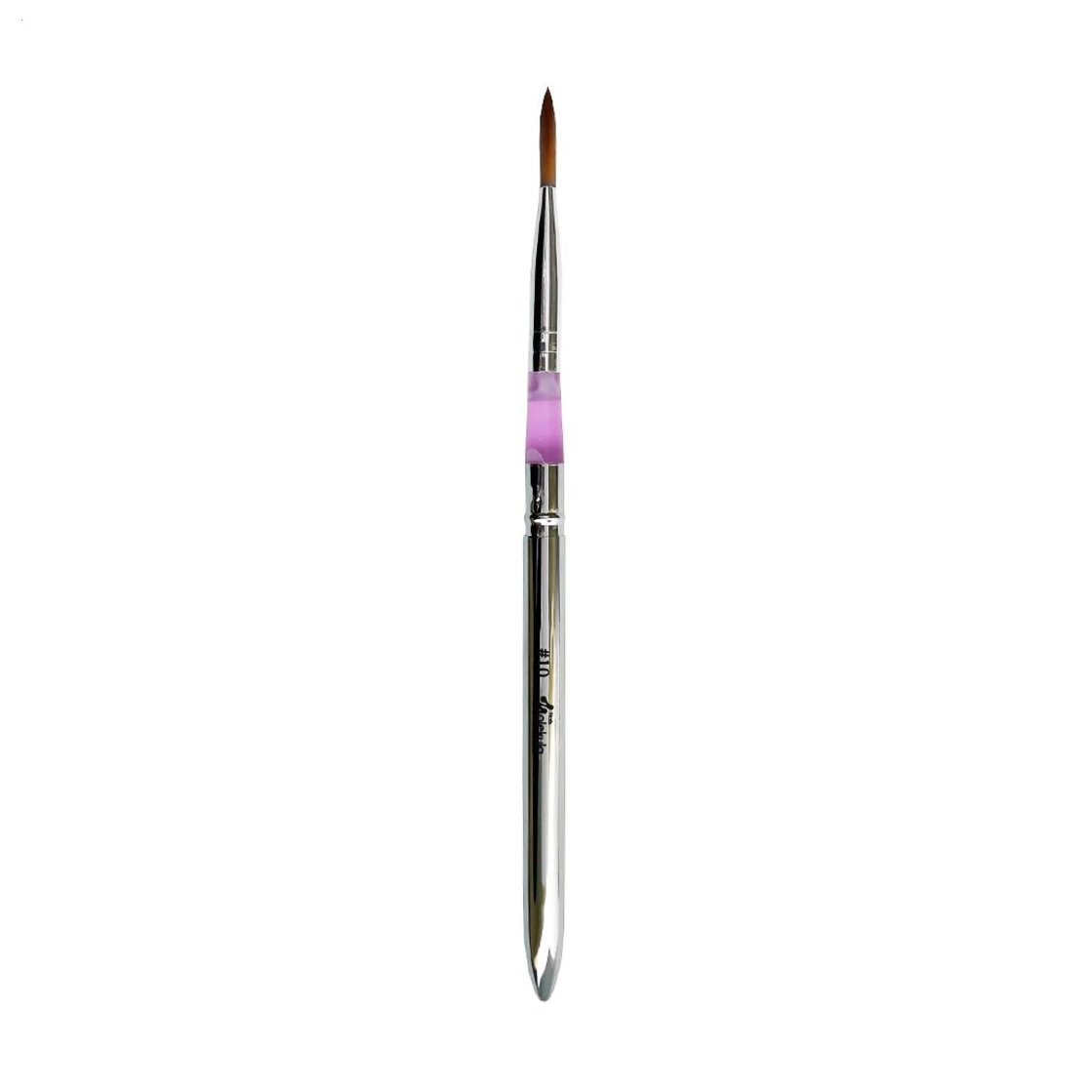 Пензель для акрилу Nails Molekula Professional розбірний 10 (ML1056)