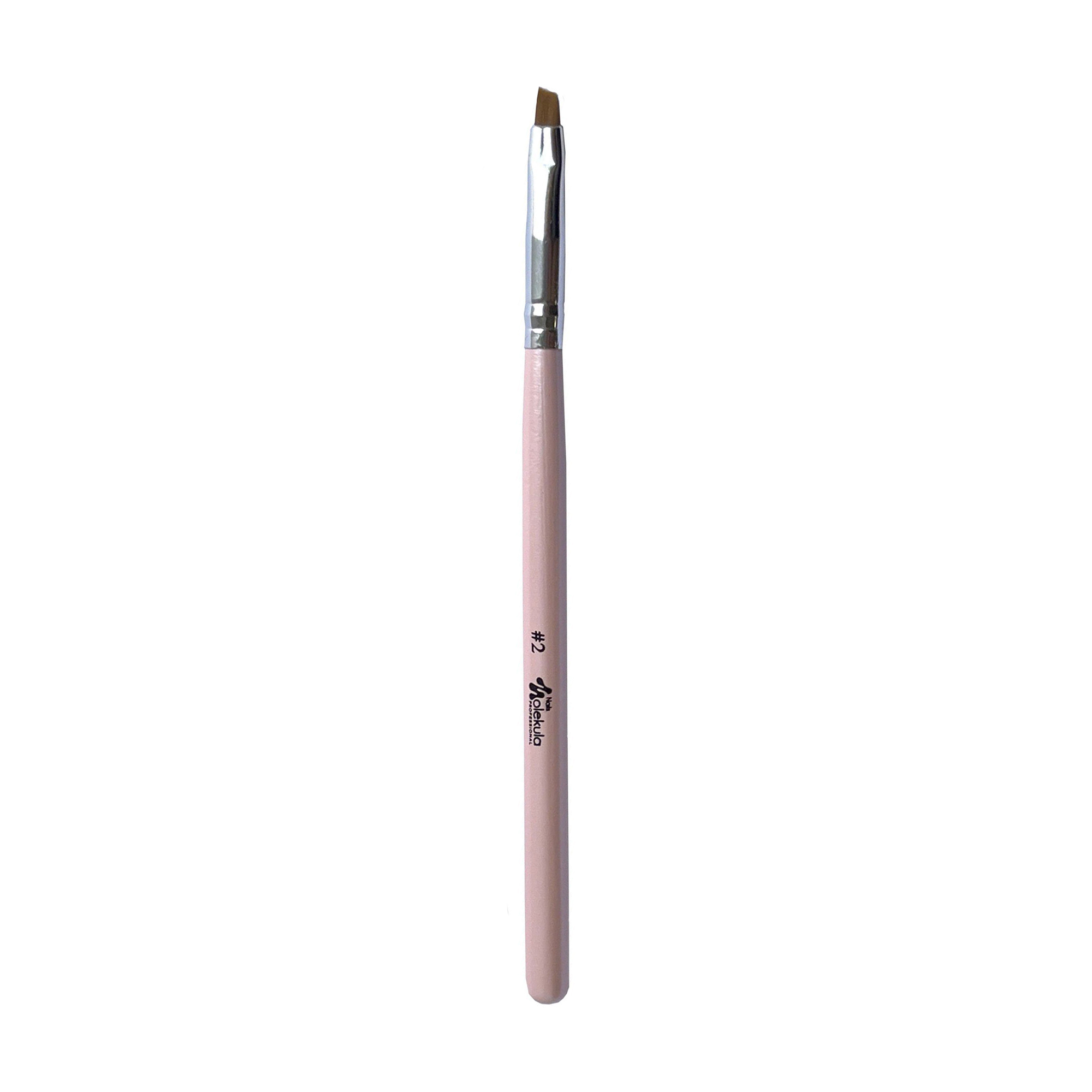 Пензель для френчу Nails Molekula Professional скошений 2 (ML1066)