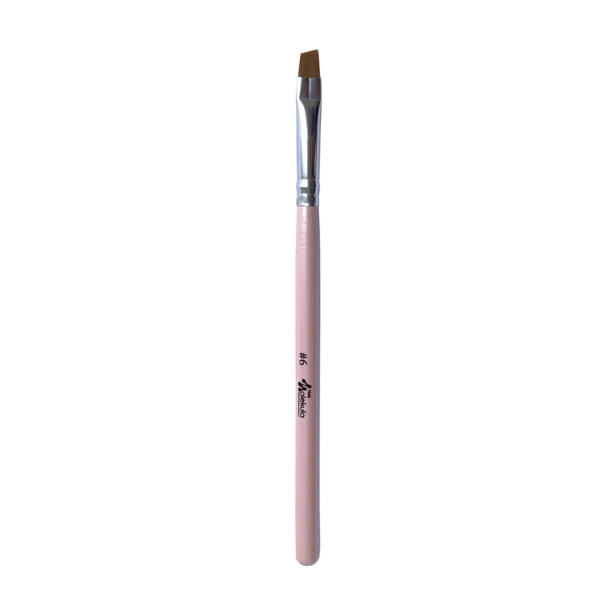 Пензель для френчу Nails Molekula Professional скошений 6 (ML1068)